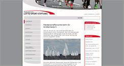 Desktop Screenshot of lotto-sport-stiftung.de